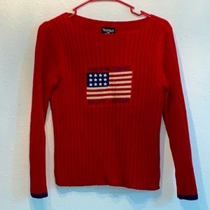 Ralph Lauren American Flag Sweater